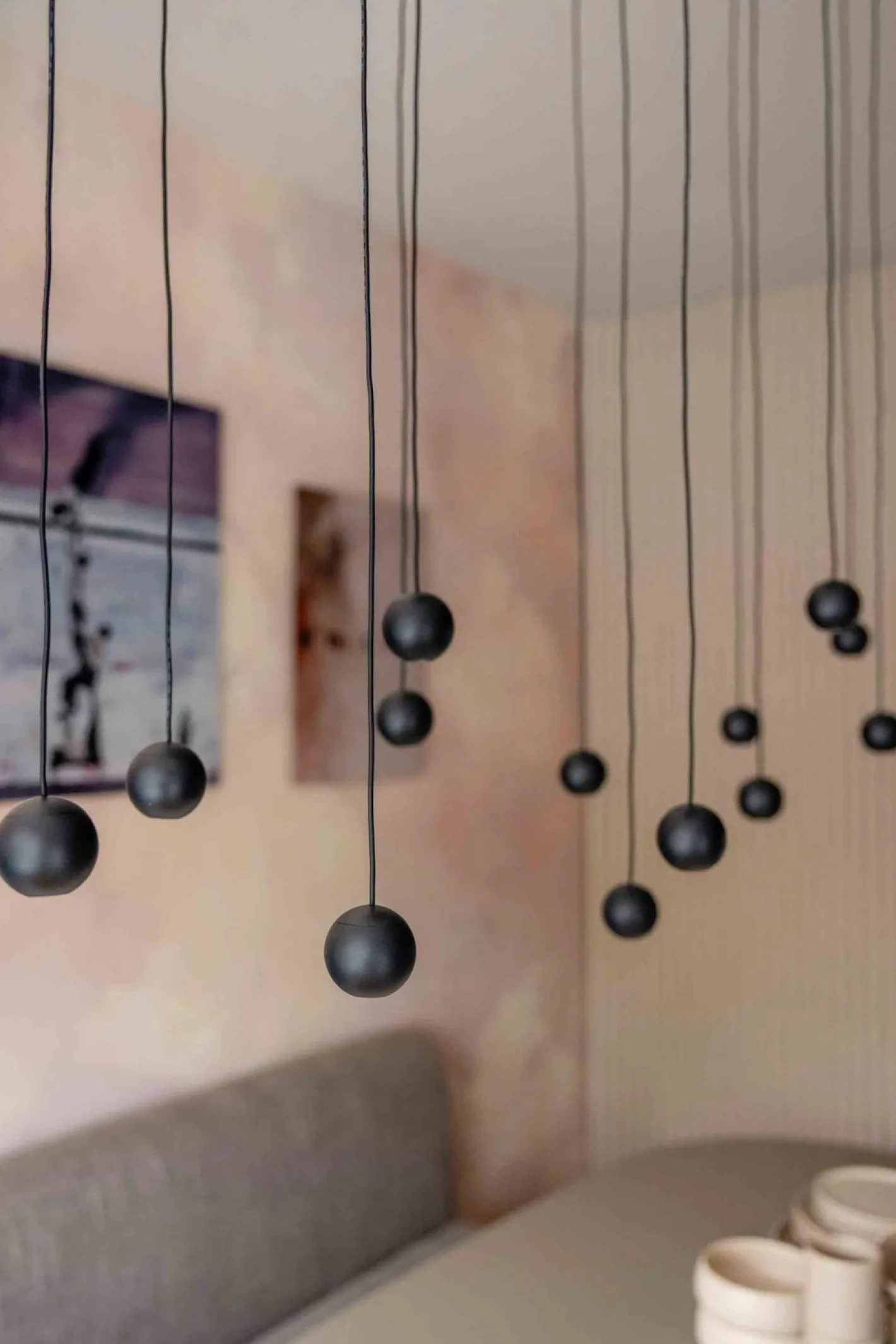 New Eijerkamp Collectie Grace Ovaal Hanglamp Zwart