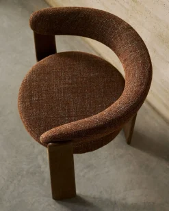 Hot Kave Home Granite Armstoel Bruin