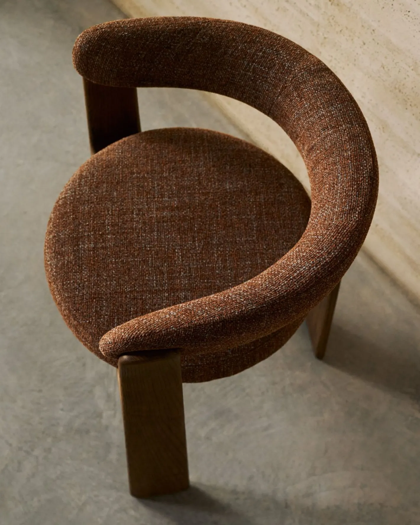 Hot Kave Home Granite Armstoel Bruin