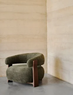Clearance Kave Home Granite Fauteuil Groen