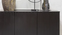 Clearance WOOOD Gravure Dressoir Black
