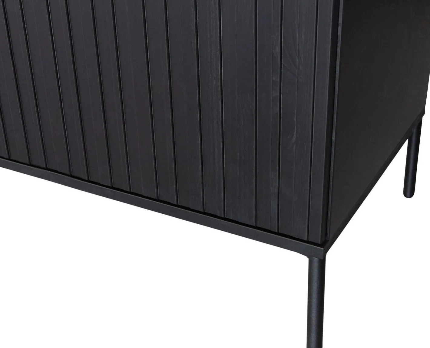 Clearance WOOOD Gravure Dressoir Black