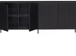 Clearance WOOOD Gravure Dressoir Black
