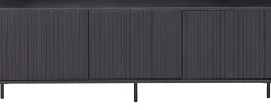 Hot WOOOD Gravure Medium Tv-meubel Black