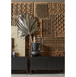 Hot WOOOD Gravure Medium Tv-meubel Black