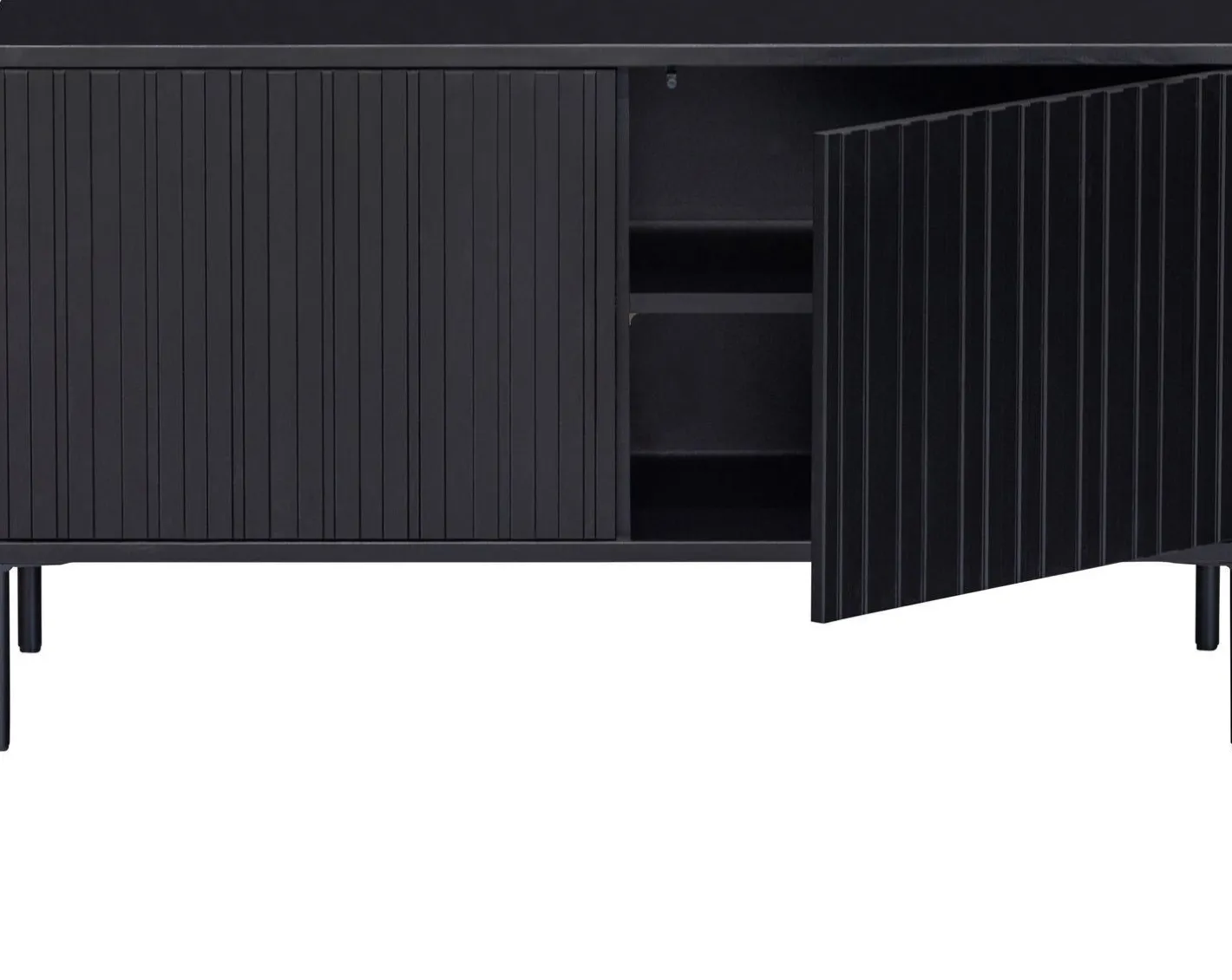 Clearance WOOOD Gravure Small Tv-meubel Black