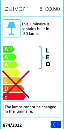 Outlet Zuiver Grow M Vloerlamp Black