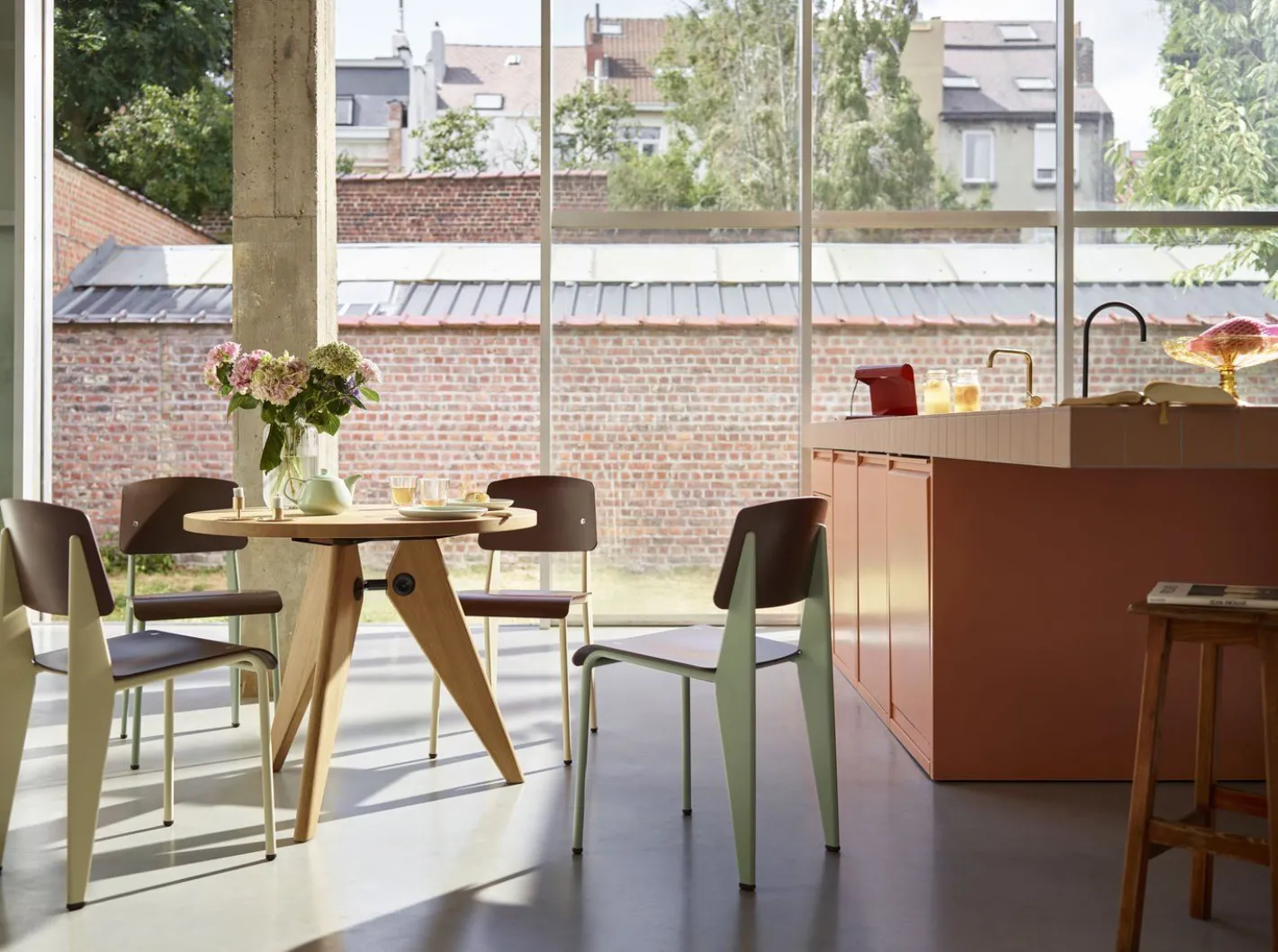 Hot Vitra Gueridon Eettafel Naturel