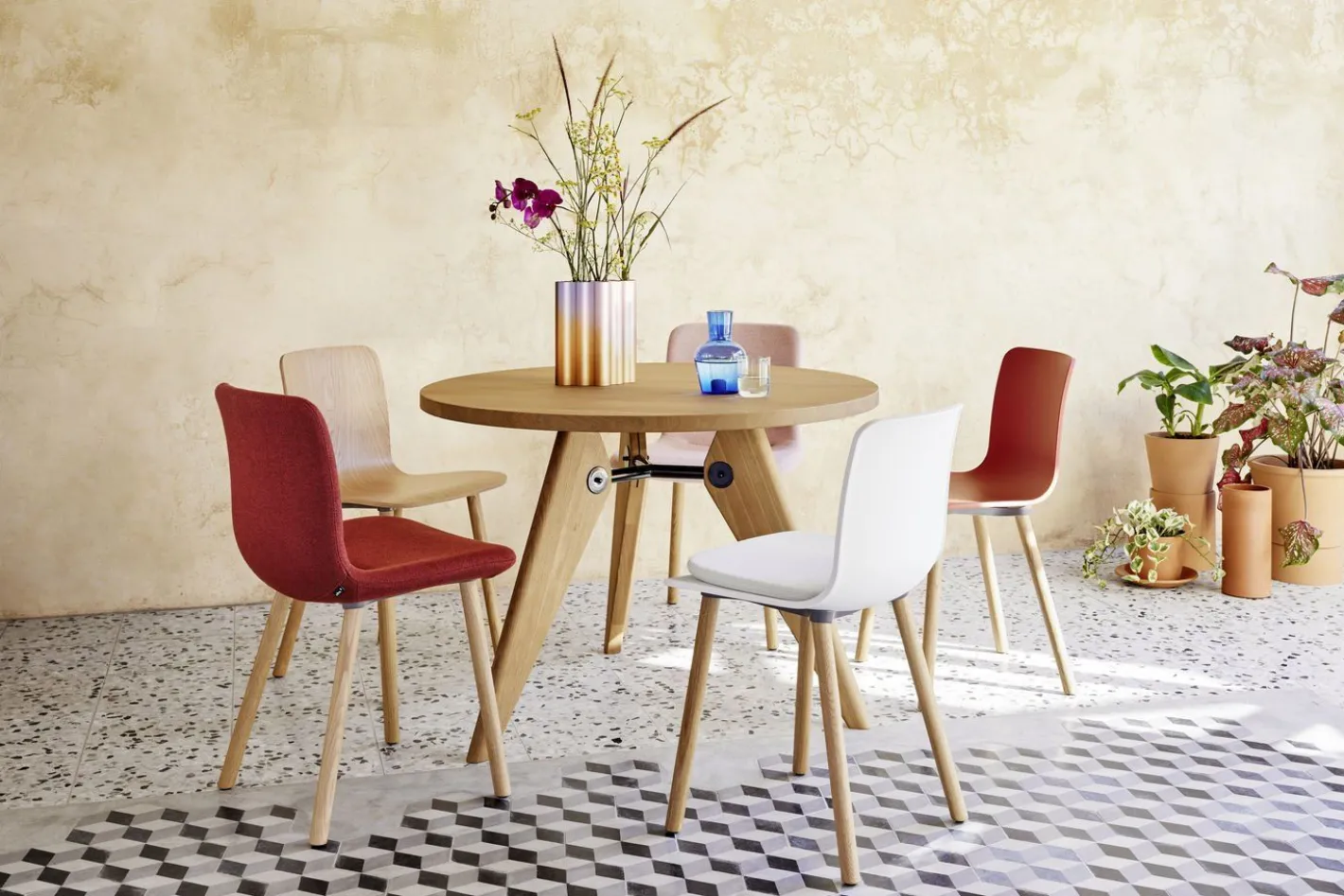 Hot Vitra Gueridon Eettafel Naturel