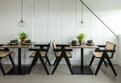 Online WOOOD Gunn Eetkamerstoel Black