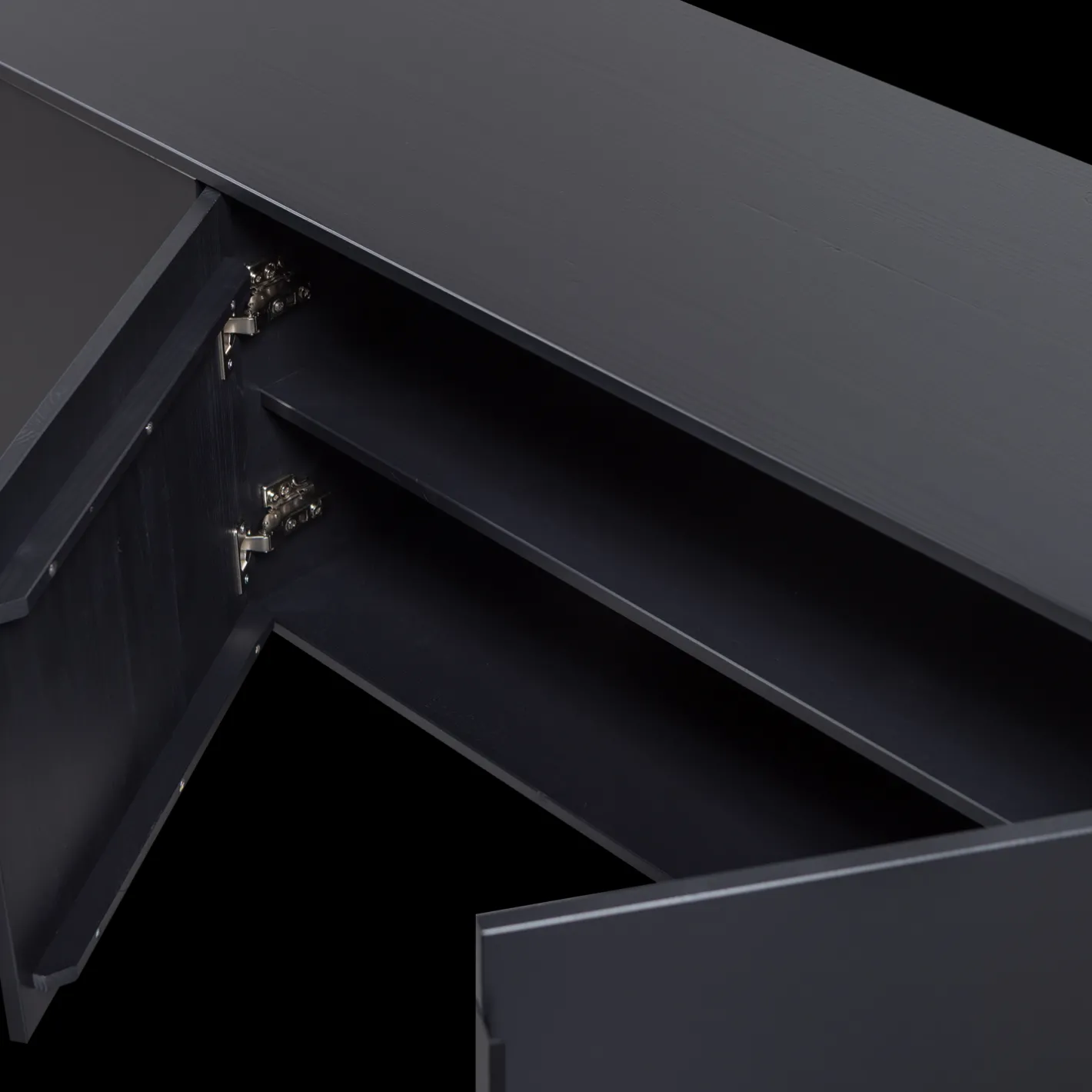 Discount WOOOD Gunnar Tv-meubel Matzwart