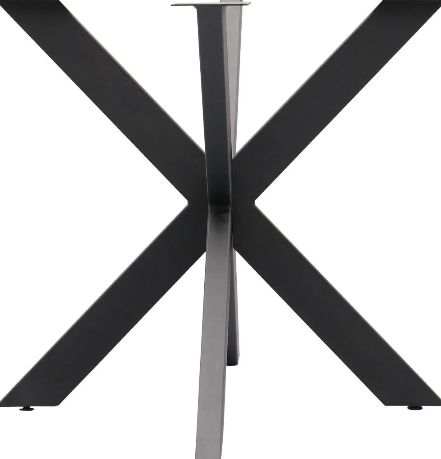 Trendhopper Haiko Basic Eettafel Naturel, Zwart