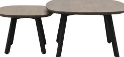 Best Trendhopper Haiko Bruin Salontafel Deer Brown, Zwart