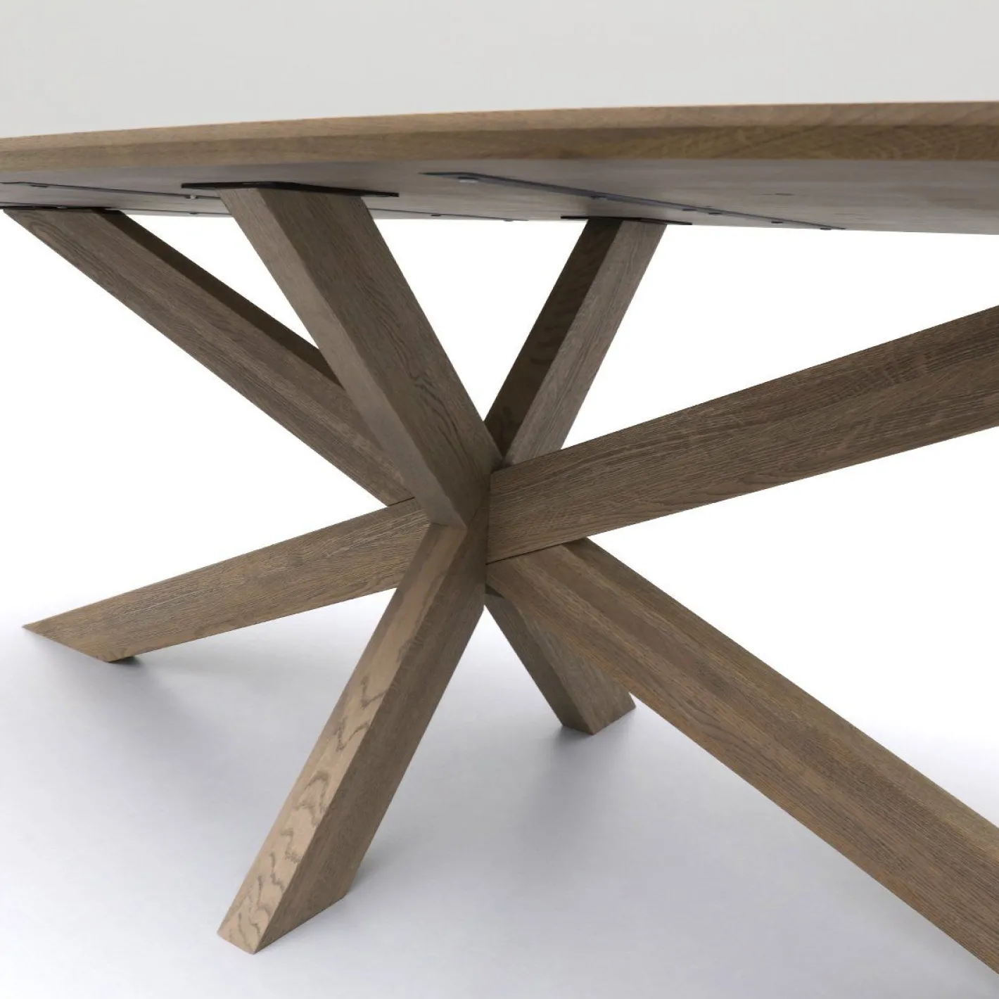 Clearance Trendhopper Haiko Deens Ovaal Eettafel Cinnamon