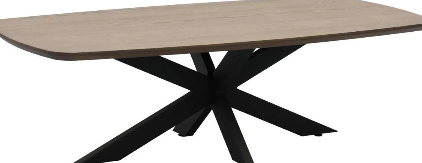 Best Trendhopper Haiko New Oval Salontafel Deer Brown, Zwart