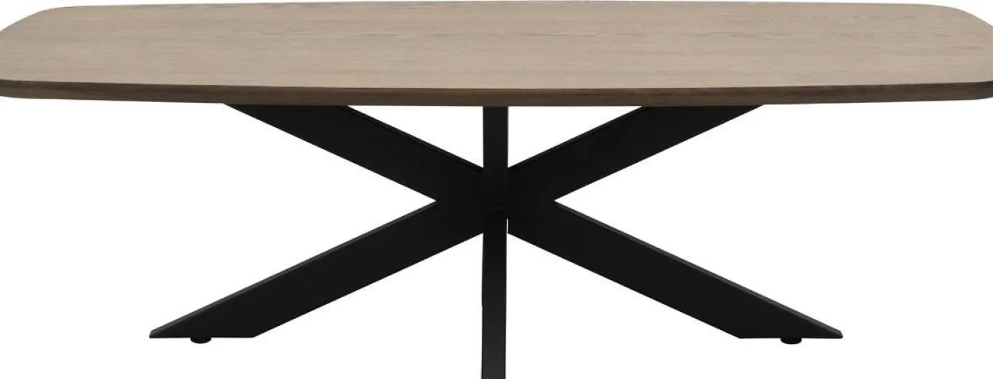 Best Trendhopper Haiko New Oval Salontafel Deer Brown, Zwart