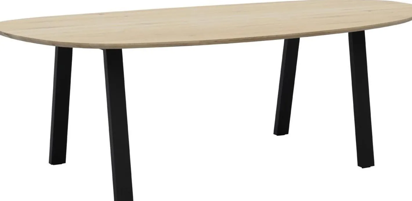 Online Trendhopper Haiko Organisch Eettafel Oak Cinnamon
