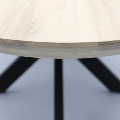 New Trendhopper Haiko Ovaal Eettafel Naturel, Zwart