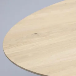 New Trendhopper Haiko Ovaal Eettafel Naturel, Zwart
