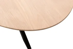 New Trendhopper Haiko Ovaal Eettafel Naturel, Zwart