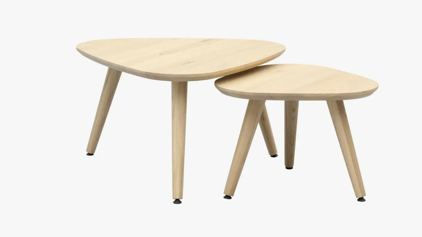 Best Trendhopper Haiko Triangle Salontafel Oak Basic
