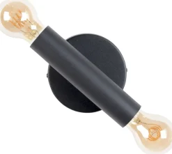 Zuiver Hawk Wandlamp Black