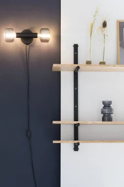 Zuiver Hawk Wandlamp Black