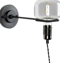 Online Zuiver Hazy Wandlamp Zwart