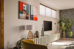 Online Zuiver Hazy Wandlamp Zwart