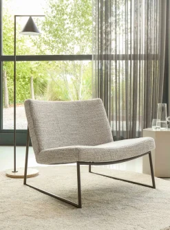 Clearance Harvink Hebbes Fauteuil Bruin, Taupe