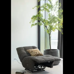 New WOOOD Hein Relaxfauteuil Antraciet