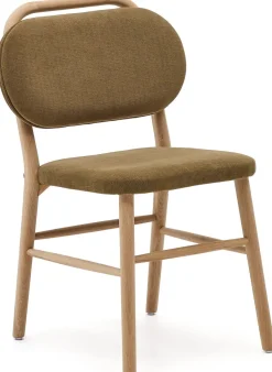 Outlet Kave Home Helda Eetkamerstoel Groen