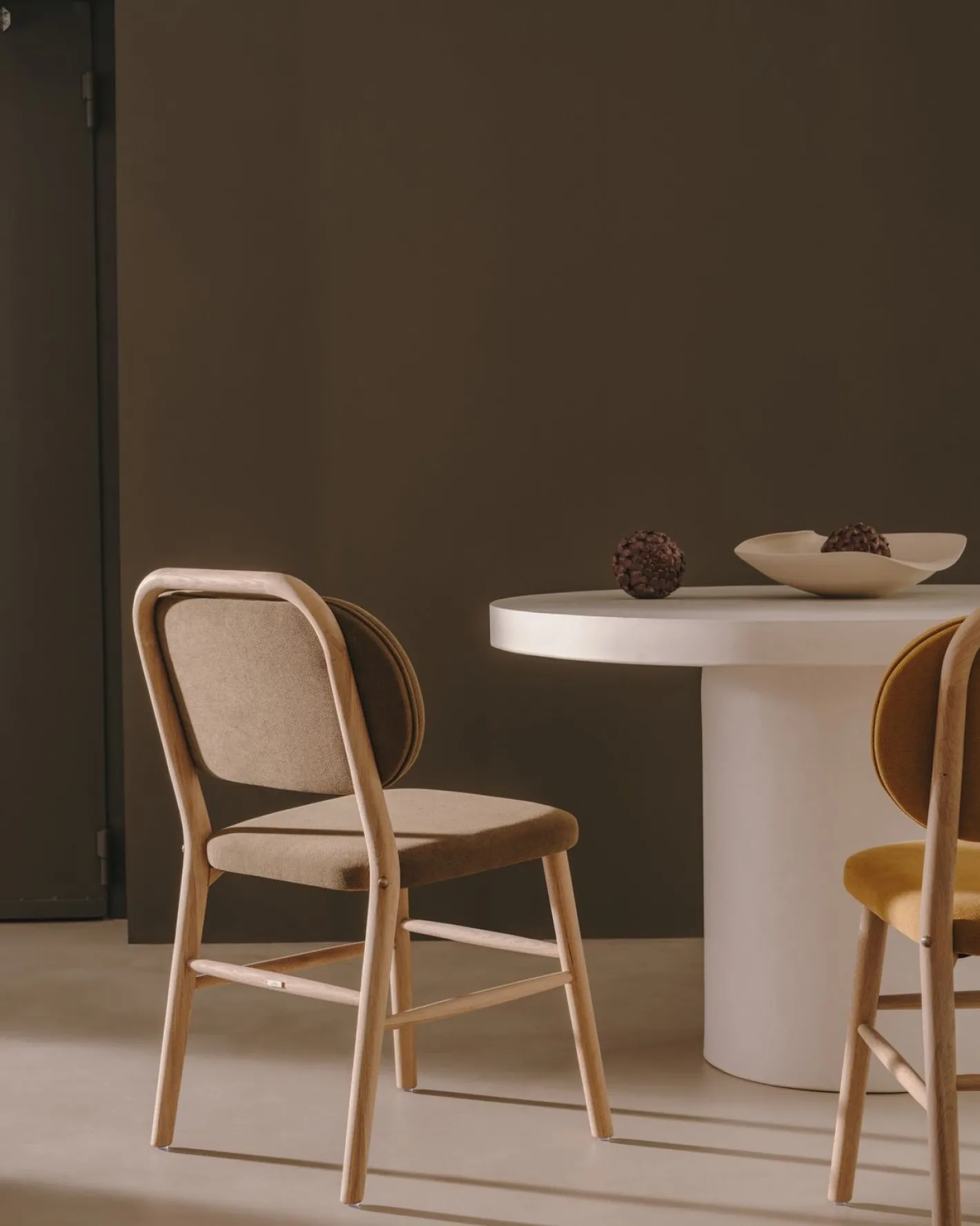 Outlet Kave Home Helda Eetkamerstoel Groen