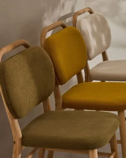 Outlet Kave Home Helda Eetkamerstoel Groen