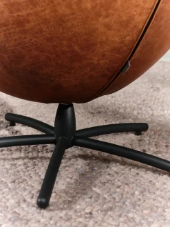 LABEL Vandenberg Hidde Soft Fauteuil Bruin