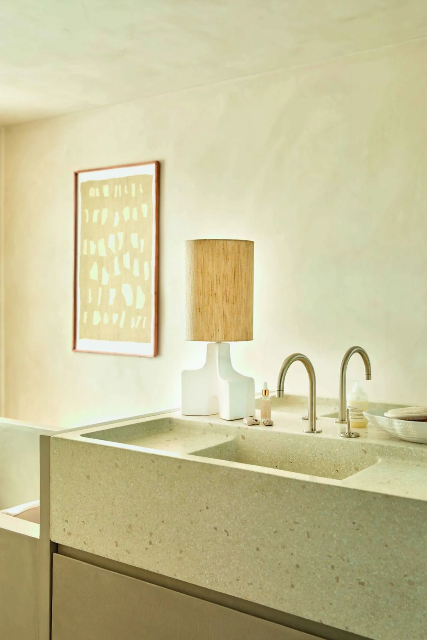 Sale Urban Nature Culture Hikari Tafellamp White, Sand