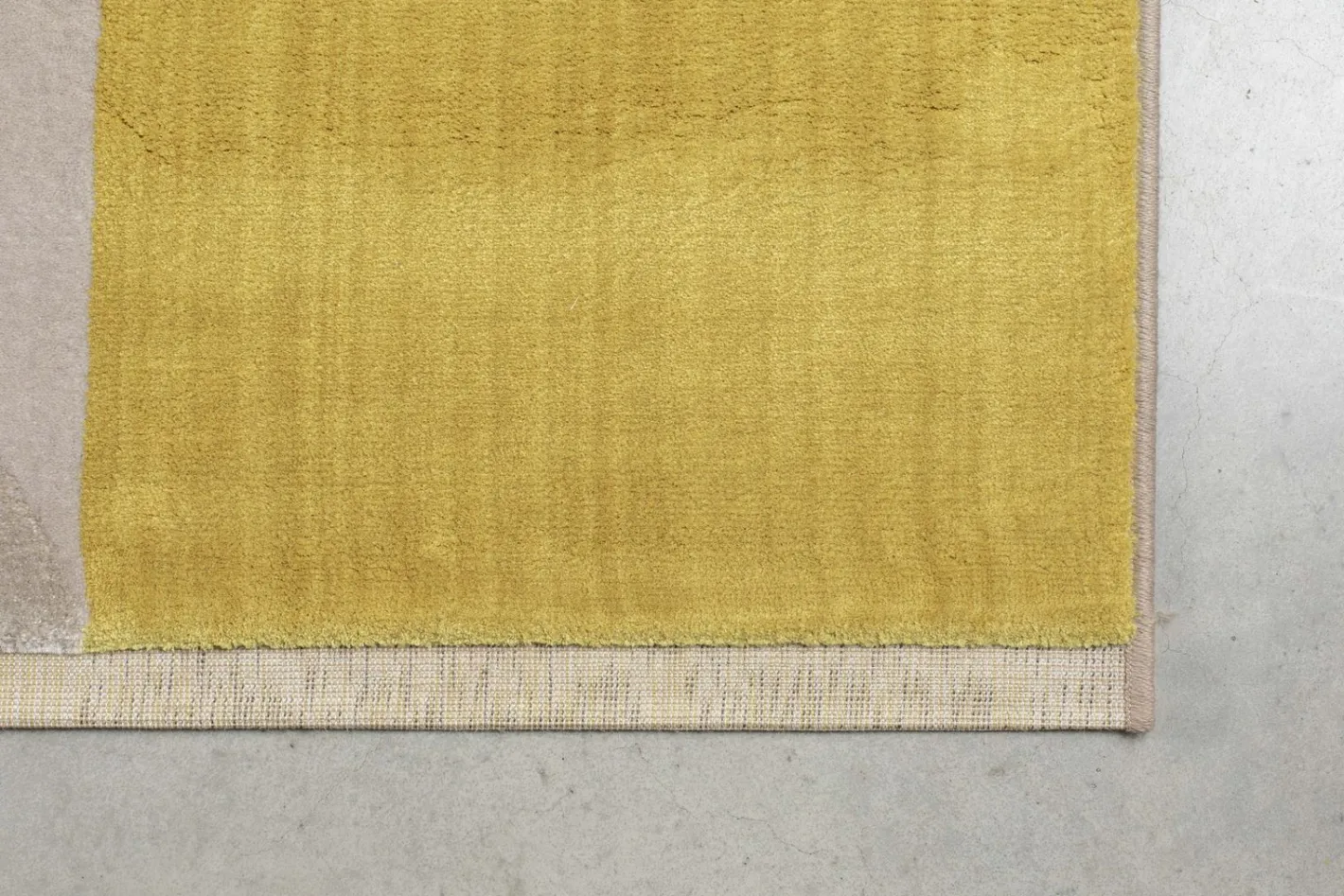 Sale Zuiver Hilton Yellow Vloerkleed Grey/Yellow