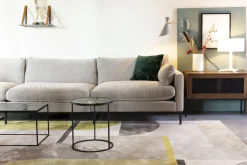 Sale Zuiver Hilton Yellow Vloerkleed Grey/Yellow