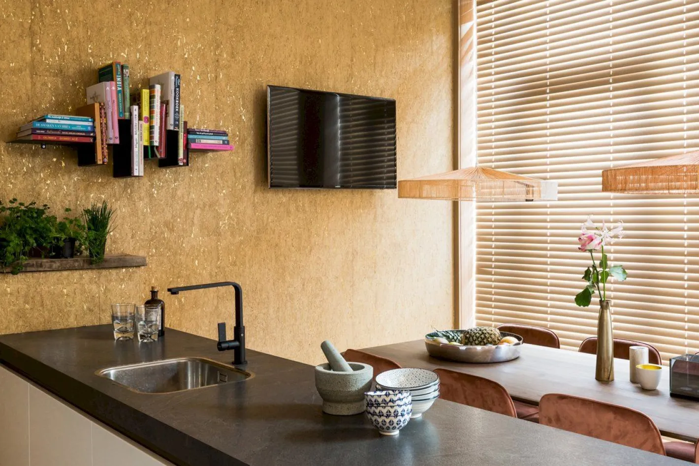 HKLIVING Rope Hanglamp Terra