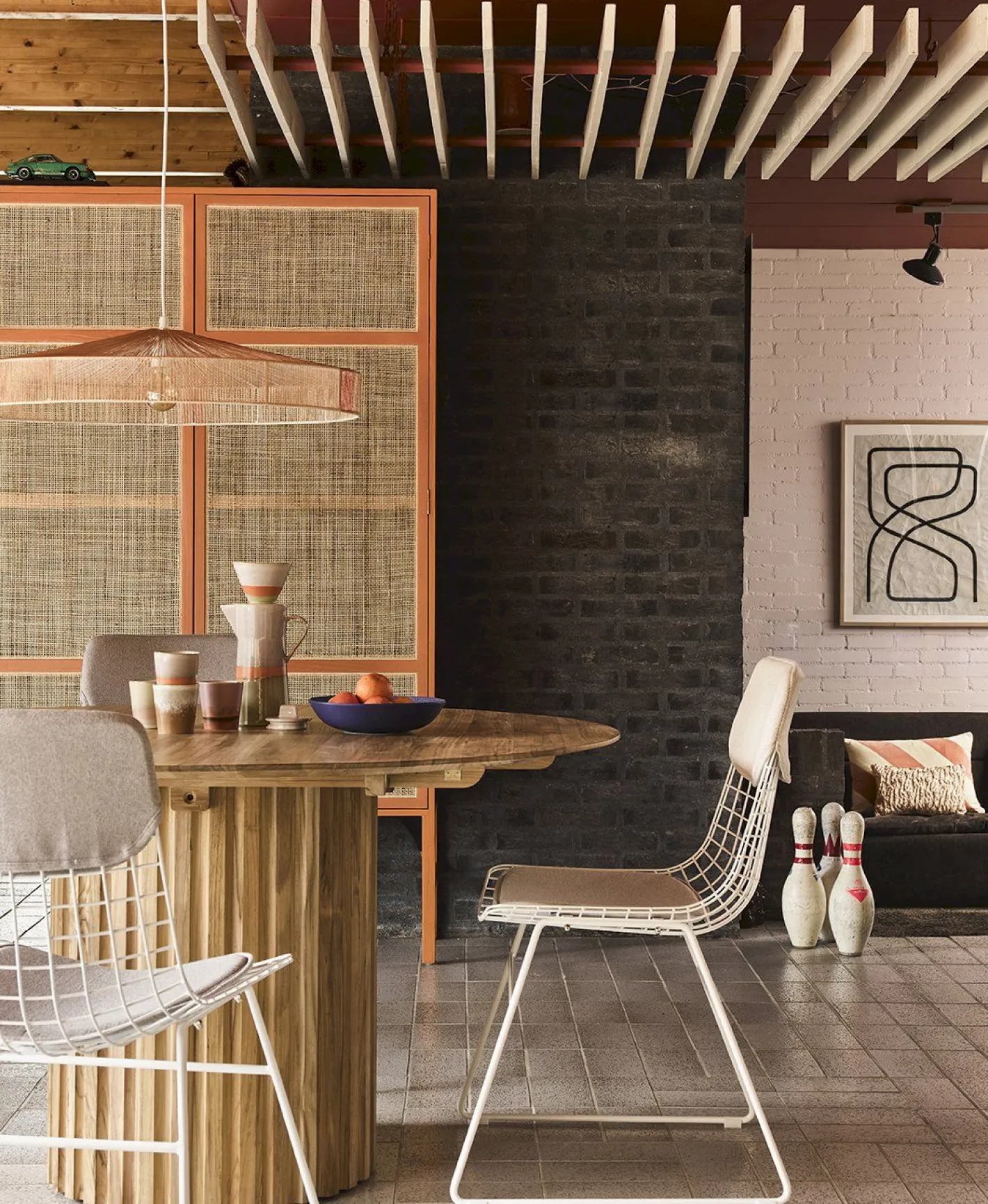 HKLIVING Rope Hanglamp Terra