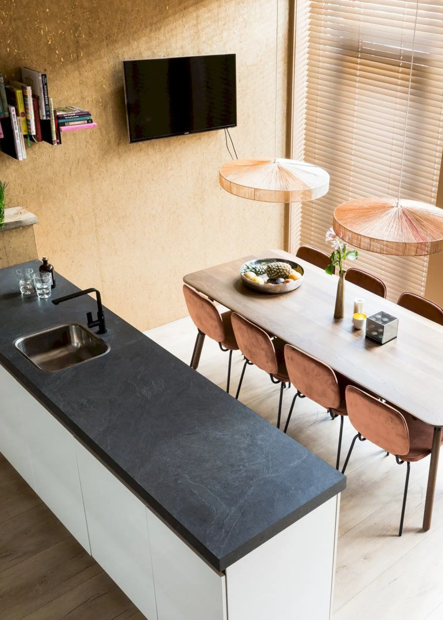 HKLIVING Rope Hanglamp Terra