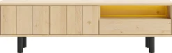 New Henders en Hazel Homestead 2-deurs Tv-meubel Natural