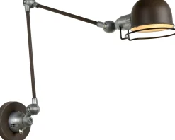 Lucide Honore Wandlamp Roest Bruin