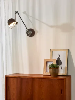 Lucide Honore Wandlamp Roest Bruin
