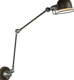 Lucide Honore Wandlamp Roest Bruin