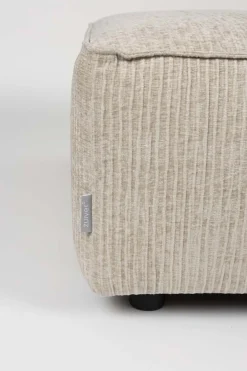 Outlet Zuiver Hunter Poef Sand