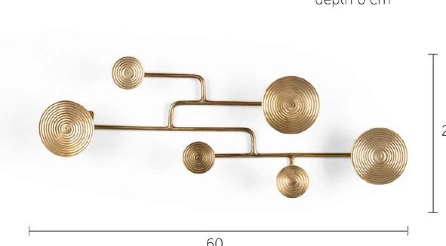 Discount Bold Monkey Hypnotising Kapstok Brass