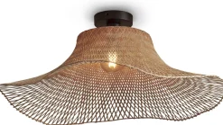 New Good&Mojo Ibiza L Plafondlamp Natural