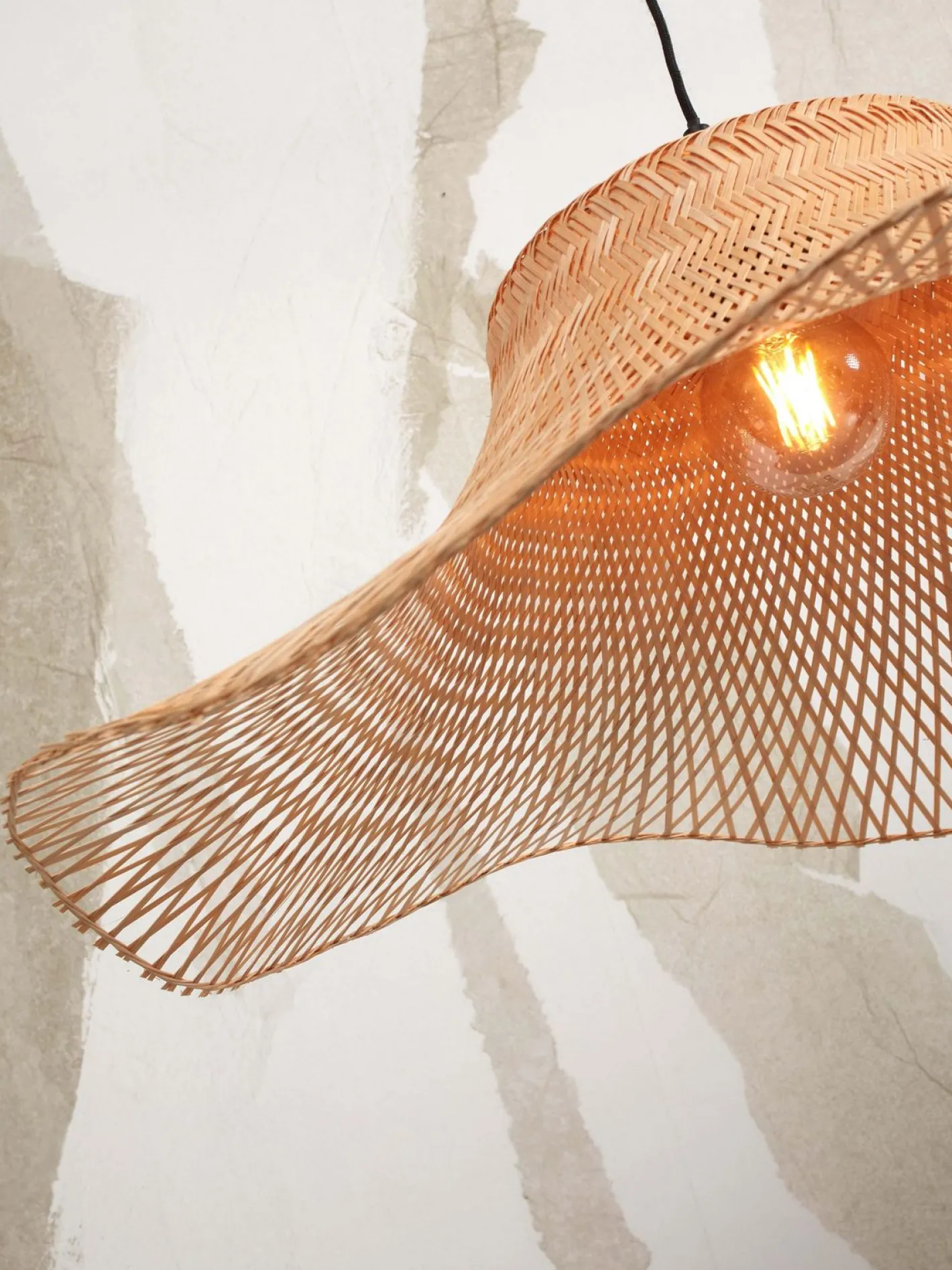 Best Good&Mojo Ibiza L Vloerlamp Natural, Grey