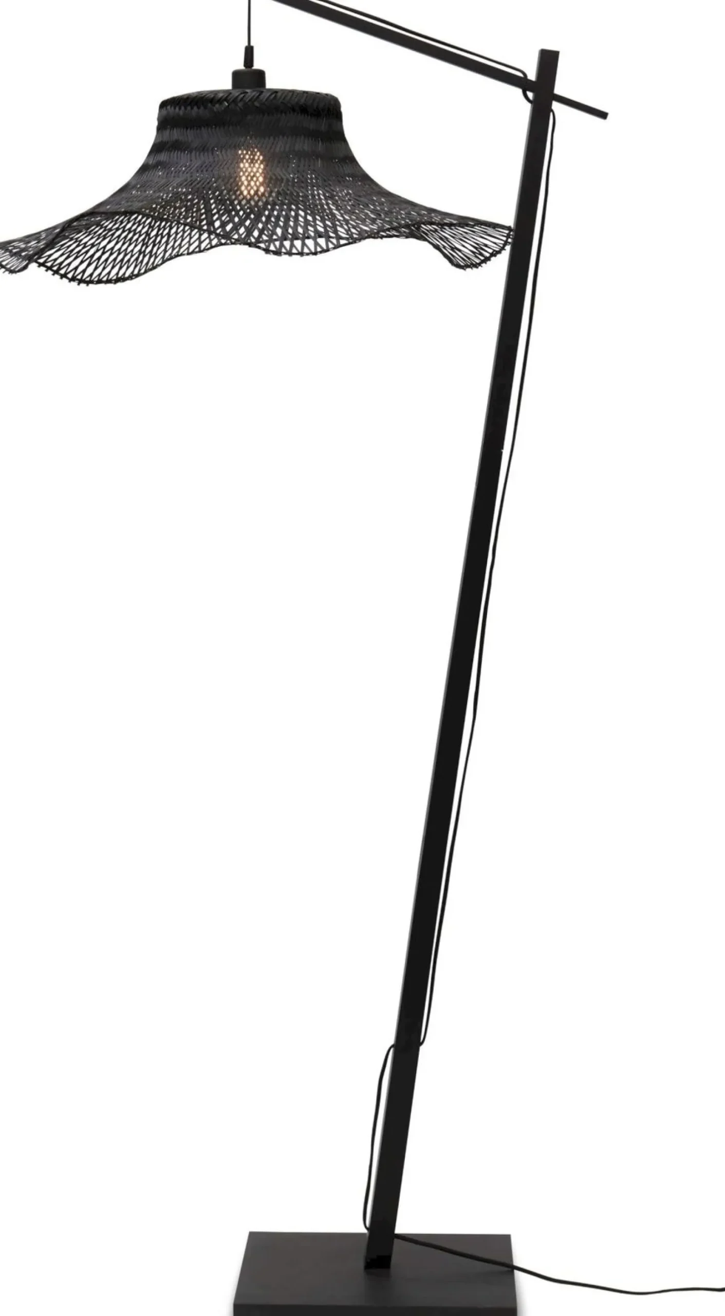 Discount Good&Mojo Ibiza L Vloerlamp Black